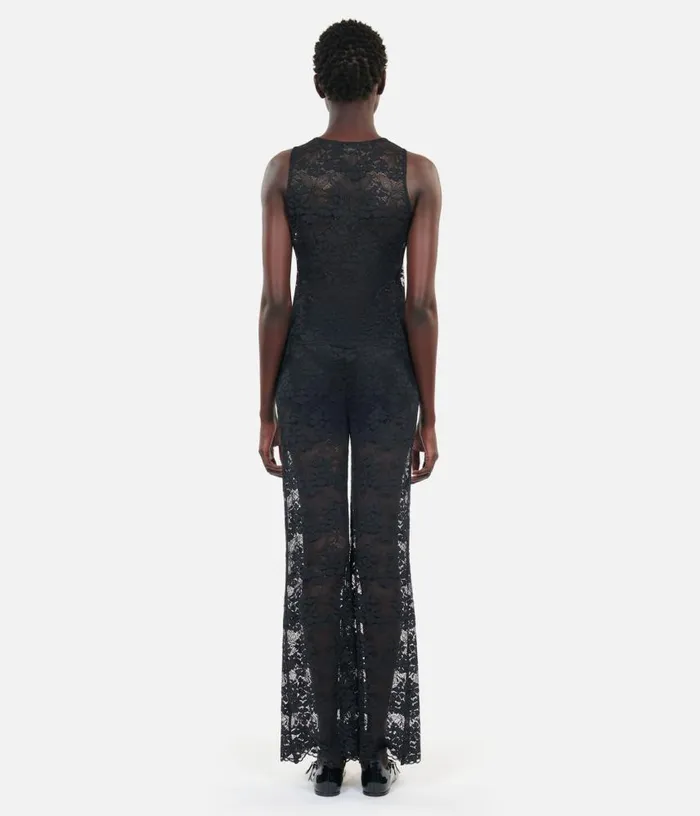 Women Black Lace Top THE KOOPLES Blouses and Shirts