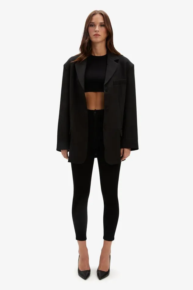 Women Blazers Bardot Akia Oversized Blazer In Black Black Women Blazers Bardot Akia Oversized Blazer In Black Black