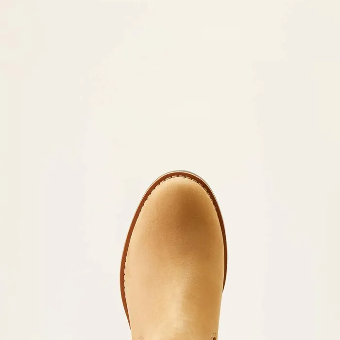 Women Booties Ariat Wexford Chelsea Boot Natural Tan