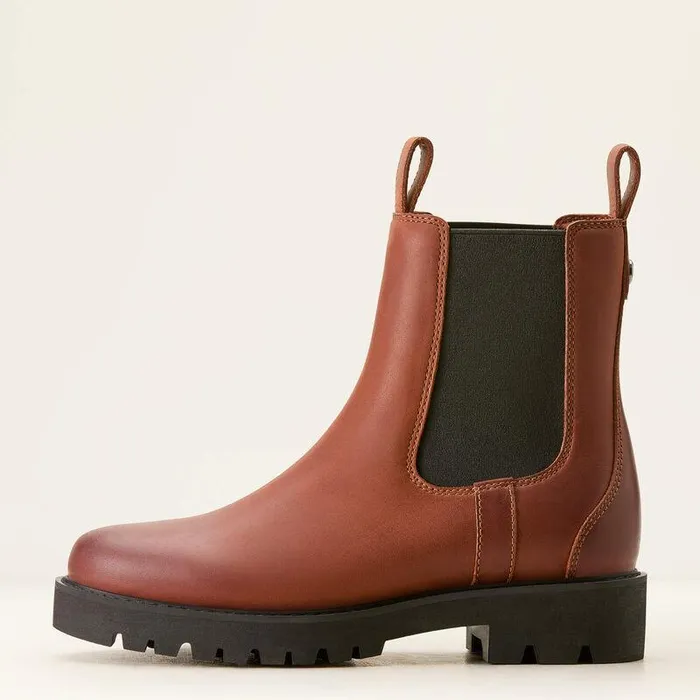 Women Booties Ariat Wexford Lug Mid Waterproof Chelsea Boot Rockwood Women Booties Ariat Wexford Lug Mid Waterproof Chelsea Boot Rockwood
