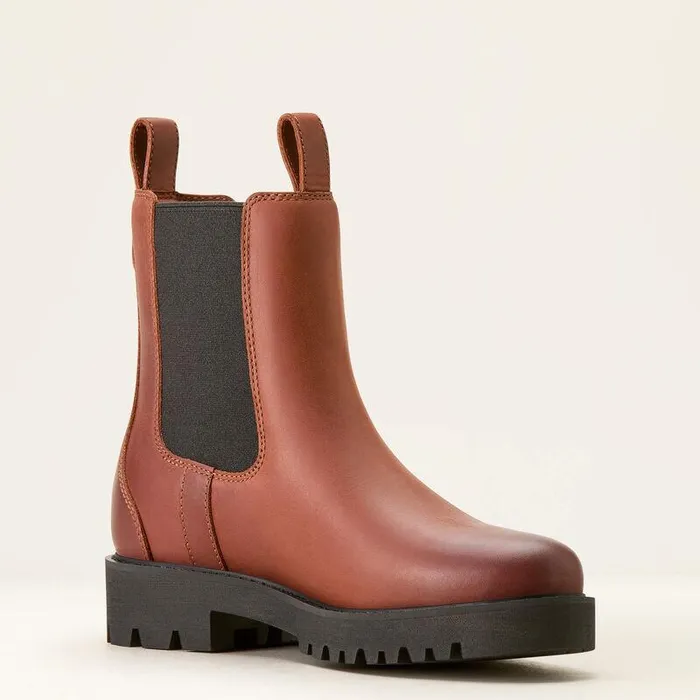Women Booties Ariat Wexford Lug Mid Waterproof Chelsea Boot Rockwood Women Booties Ariat Wexford Lug Mid Waterproof Chelsea Boot Rockwood