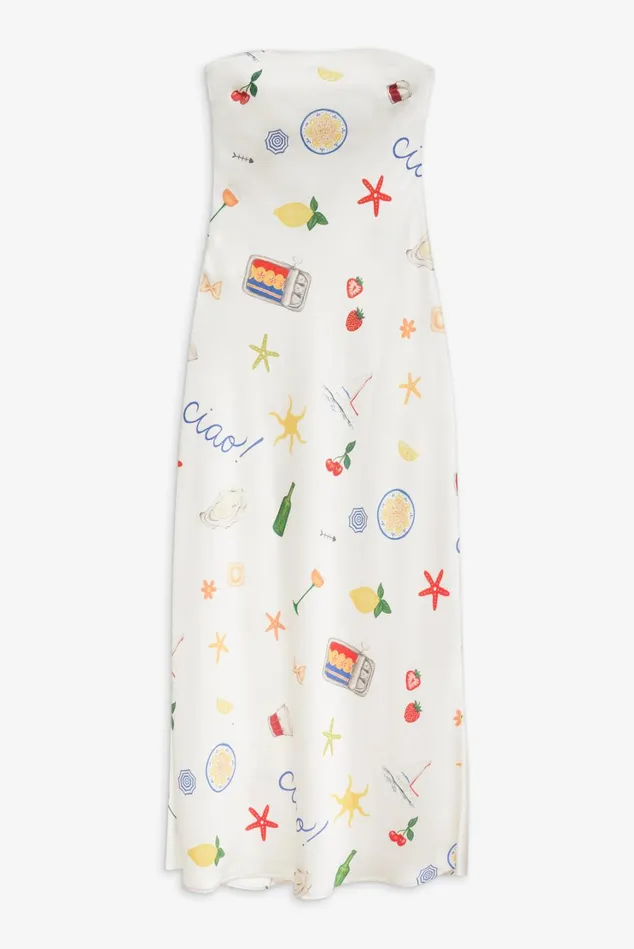 Women Carla Strapless Maxi Dress Multi For Love and Lemons Dresses Women Carla Strapless Maxi Dress Multi For Love and Lemons Dresses
