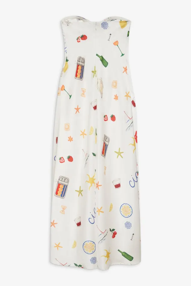 Women Carla Strapless Maxi Dress Multi For Love and Lemons Dresses Women Carla Strapless Maxi Dress Multi For Love and Lemons Dresses