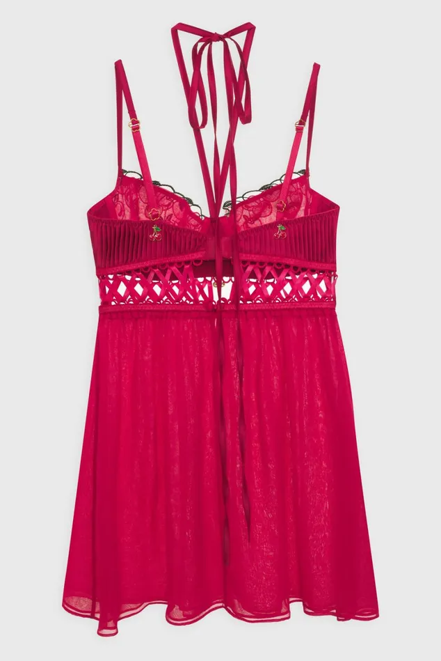 Women Cherie Slip Dress Red For Love and Lemons Lingerie Women Cherie Slip Dress Red For Love and Lemons Lingerie