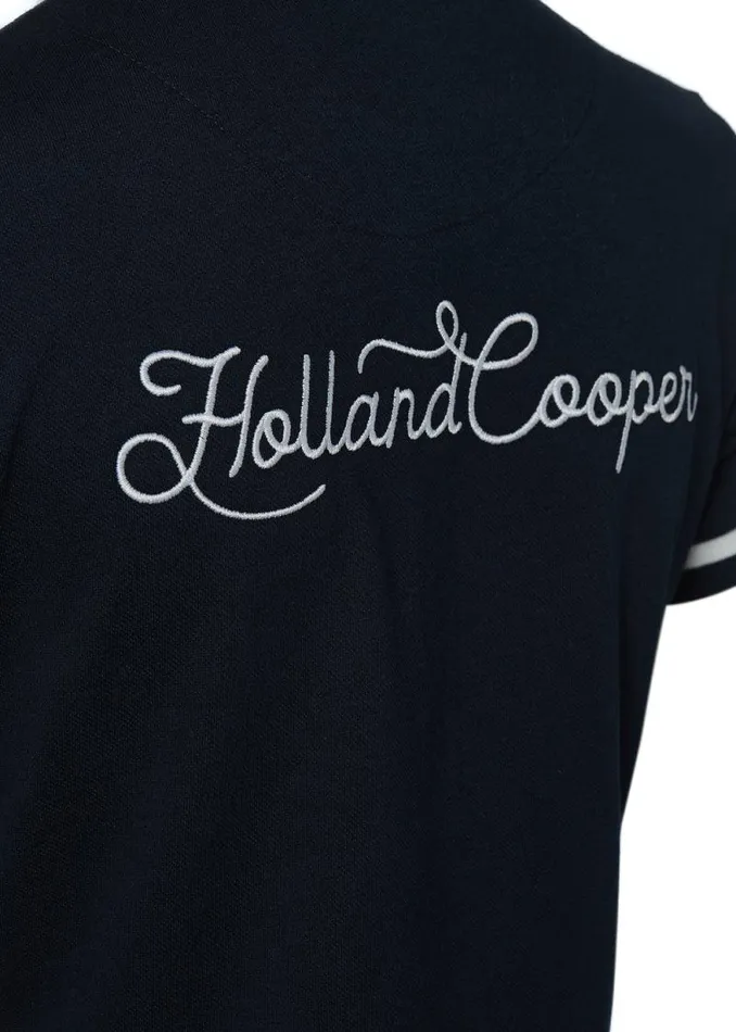 Women Classic Polo Shirt Ink Navy Holland Cooper Polo Shirts