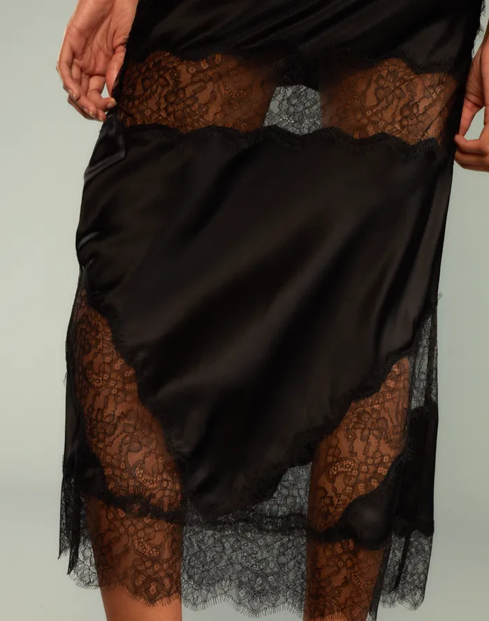Women Cynthia Rowley Bottoms Lya Silk Skirt Black Women Cynthia Rowley Bottoms Lya Silk Skirt Black