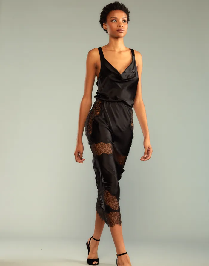 Women Cynthia Rowley Bottoms Lya Silk Skirt Black Women Cynthia Rowley Bottoms Lya Silk Skirt Black
