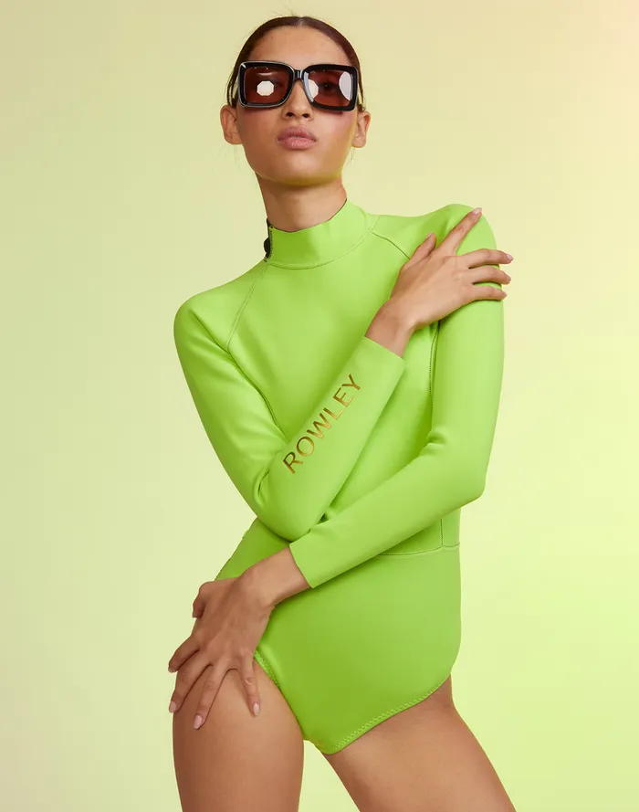 Women Cynthia Rowley Swim Cheeky Wetsuit Neong Women Cynthia Rowley Swim Cheeky Wetsuit Neong