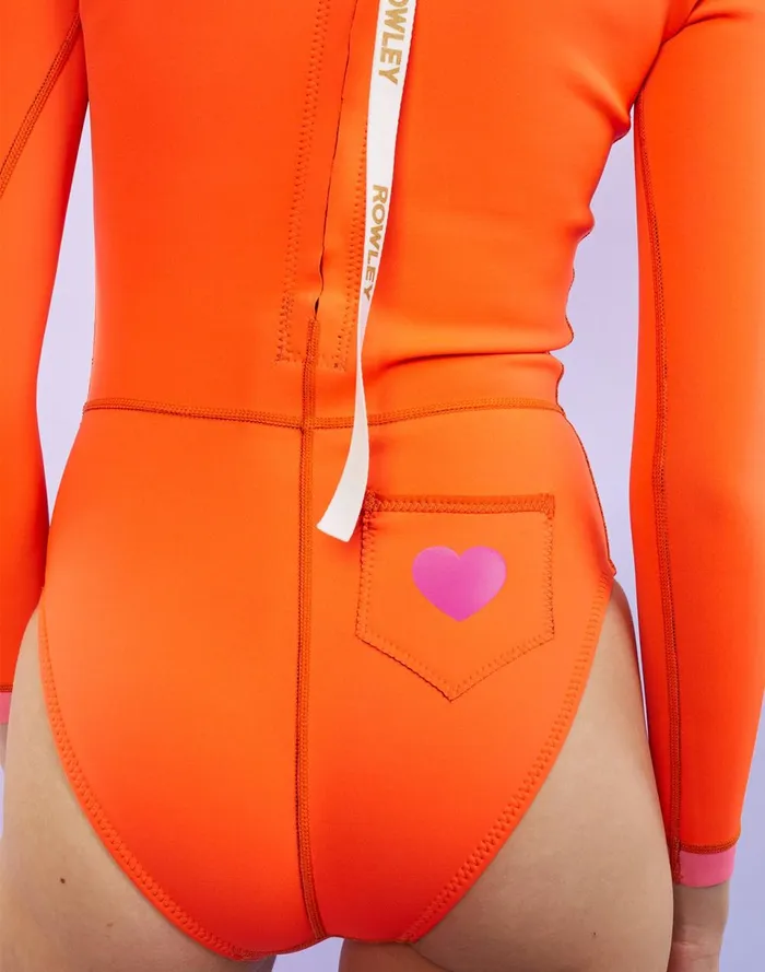 Women Cynthia Rowley Swim Orange Crush Wetsuit Ornge Women Cynthia Rowley Swim Orange Crush Wetsuit Ornge