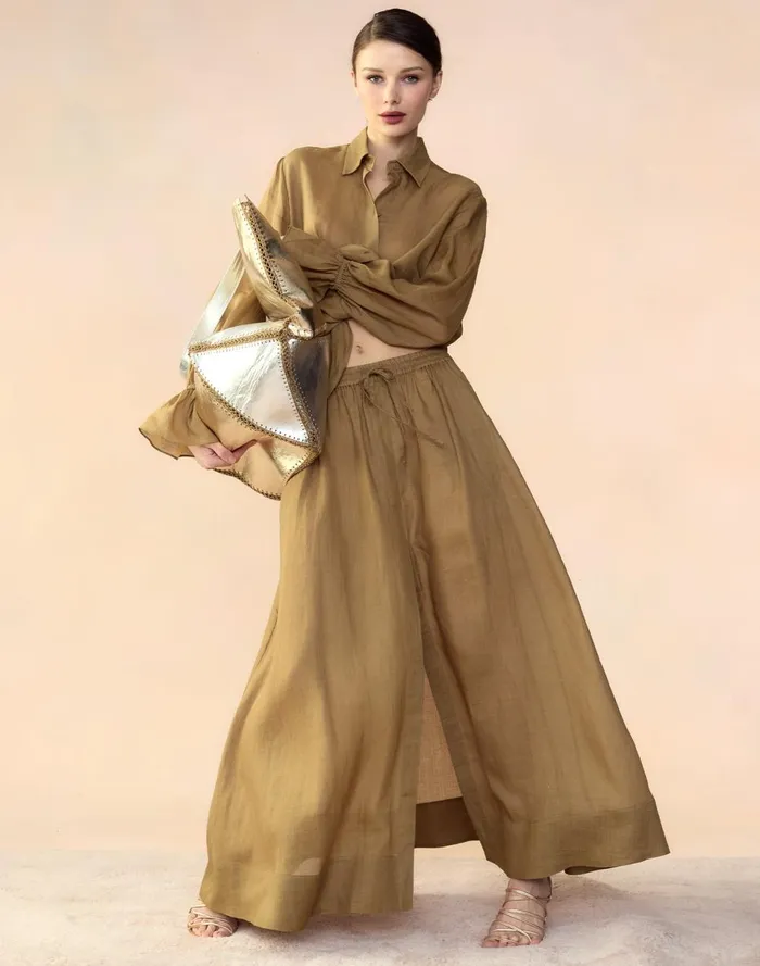 Women Cynthia Rowley Tops Baleira Blouse Gldylw Women Cynthia Rowley Tops Baleira Blouse Gldylw