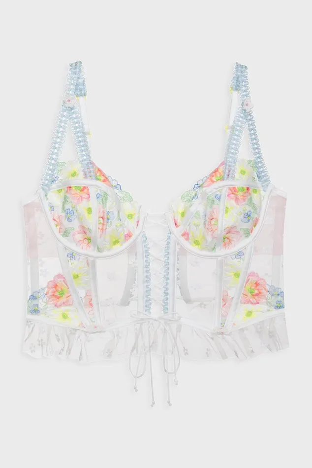 Women Daisy Blossom Bustier Multi For Love and Lemons Lingerie Women Daisy Blossom Bustier Multi For Love and Lemons Lingerie