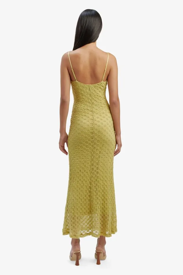 Women Day To Night Dresses Bardot Adoni Mesh Midi Dress In Moss Moss Women Day To Night Dresses Bardot Adoni Mesh Midi Dress In Moss Moss