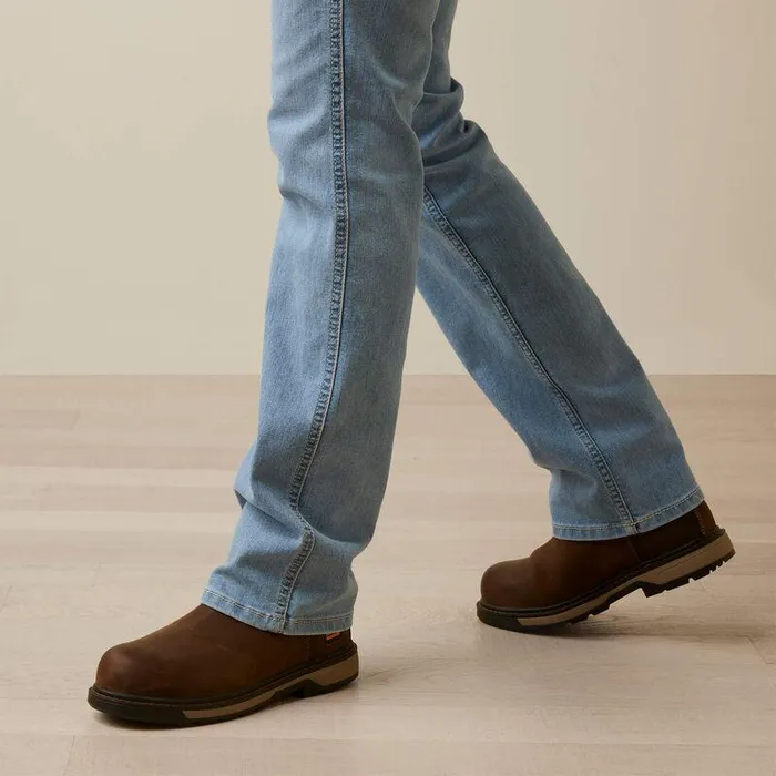 Women Denim Ariat Rebar Riveter Straight Jean Coldwater