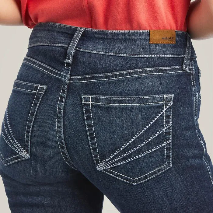 Women Denim Ariat Trouser Perfect Rise Aisha Wide Leg Jean Missouri