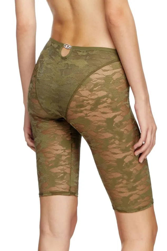 Women Diesel Caps Hats and Scarves UFLBDOVALLACESHORT Military Green