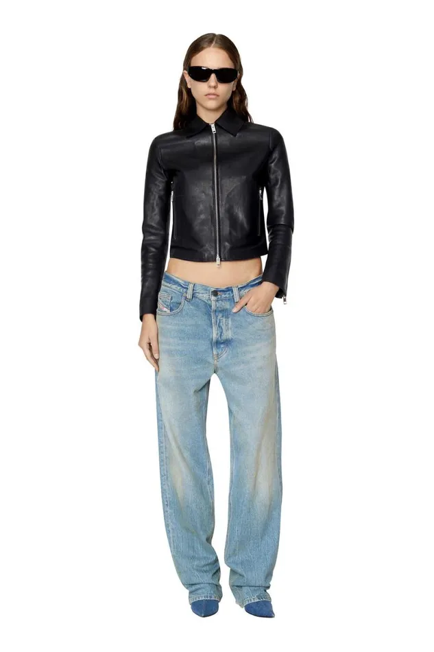 Women Diesel Jackets LMELIANW Black