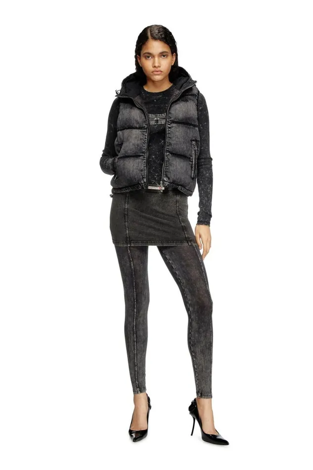 Women Diesel Jackets WHOPPER Black