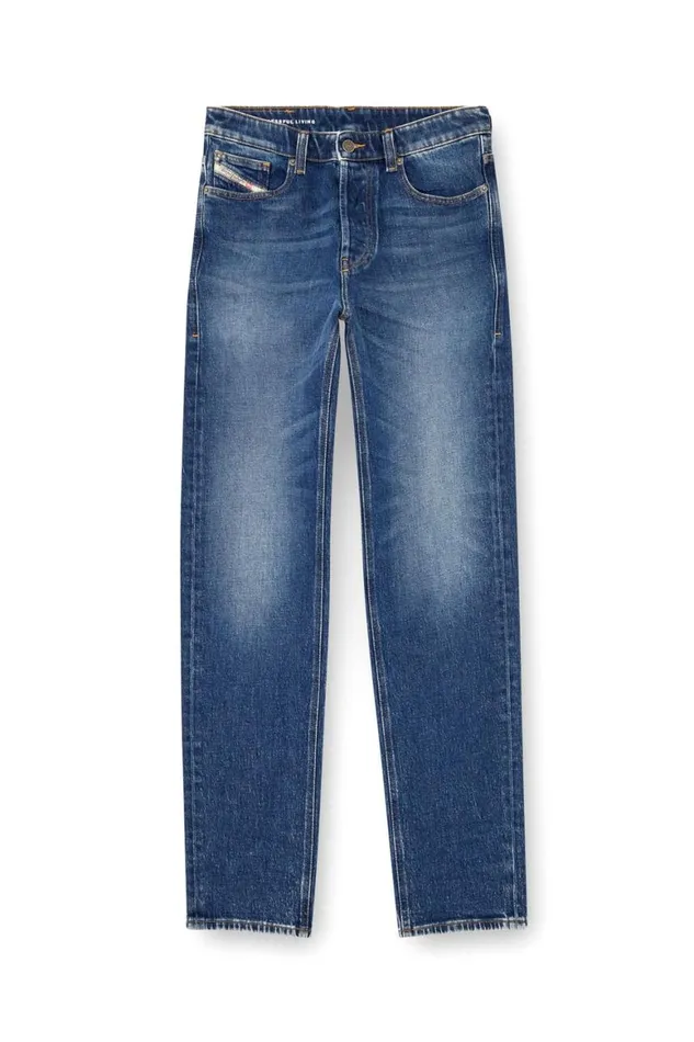 Women Diesel Jeans Regular Jeans 1988 DArk 09L21 Dark Blue