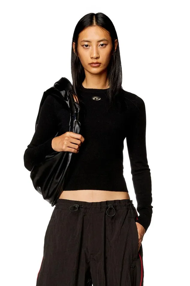 Women Diesel Knitwear MAREESAX Black