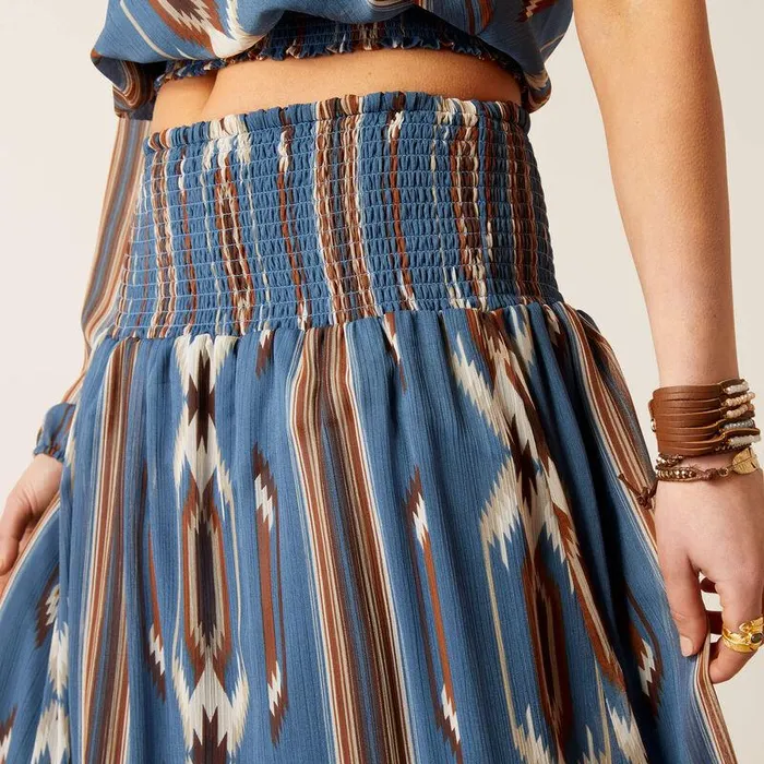 Women Dresses and Skirts Ariat Chimayo Skirt Jacobo Chimayo Print