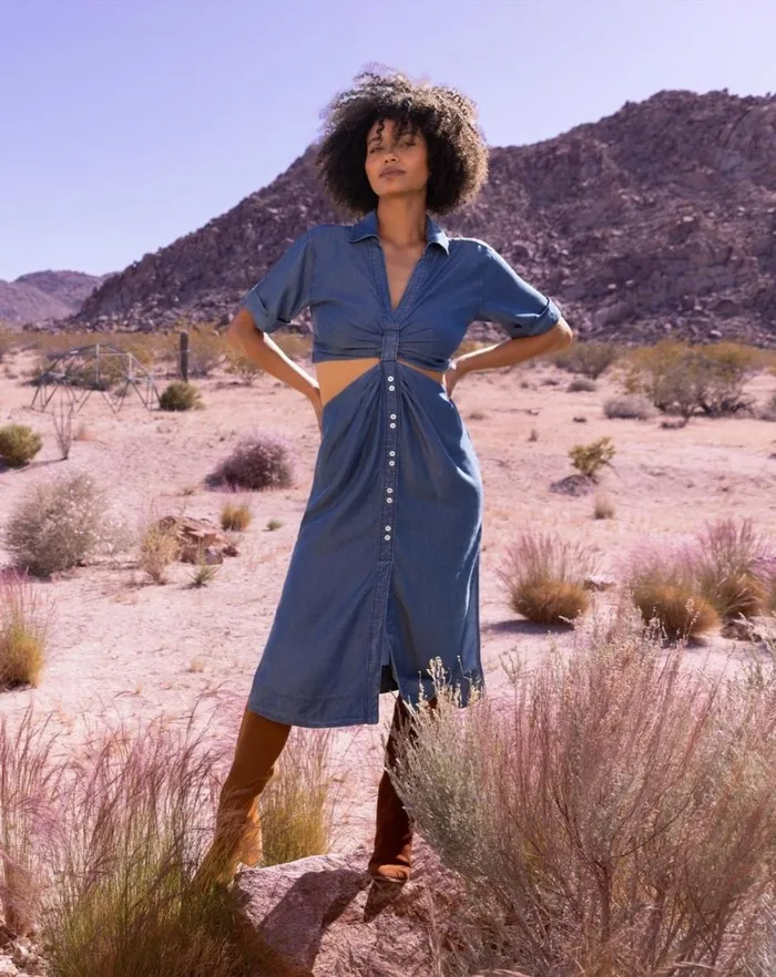 Women Dresses TravisMathew OLD HAVANA DRESS Copen Blue