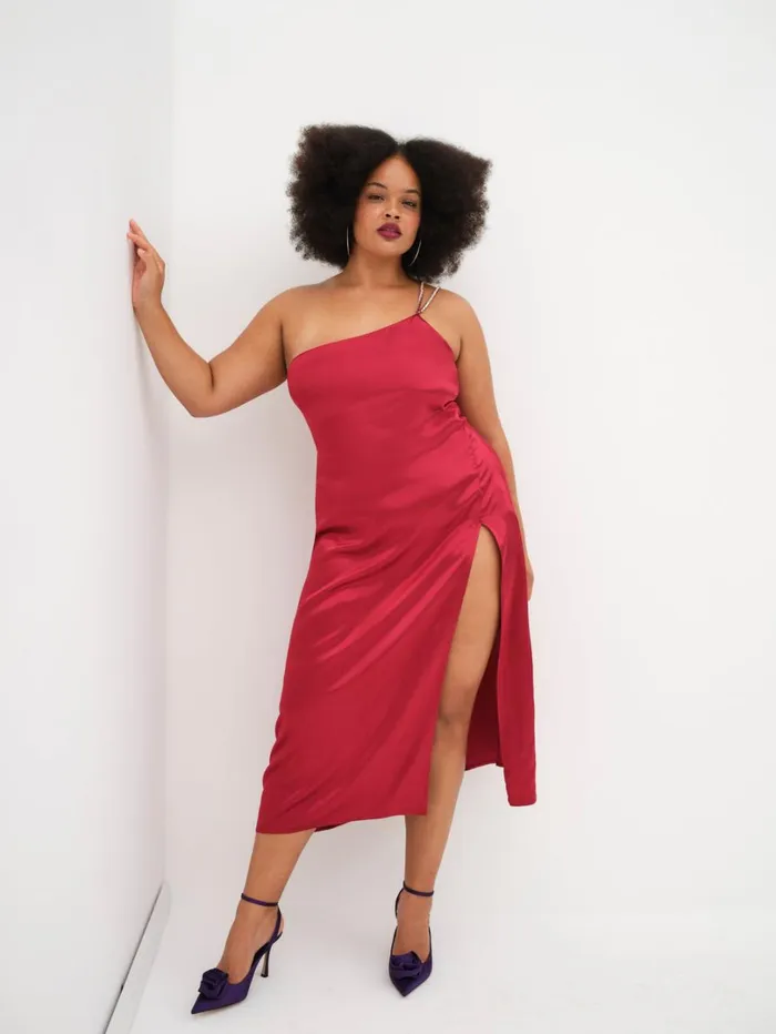 Women Elora Midi Dress Red For Love and Lemons Dresses Women Elora Midi Dress Red For Love and Lemons Dresses