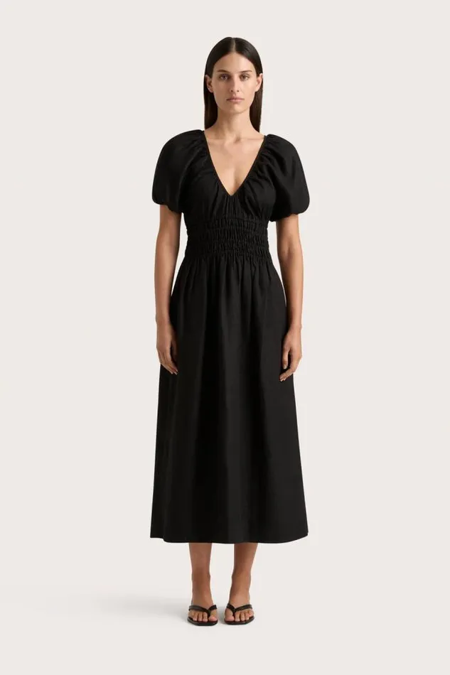 Women Faithfull The Brand Dresses Geriba Maxi Dress Black