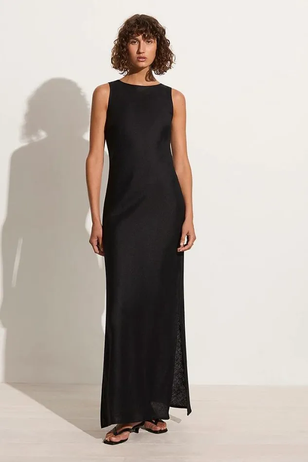 Women Faithfull The Brand Dresses Lobo Maxi Dress Black