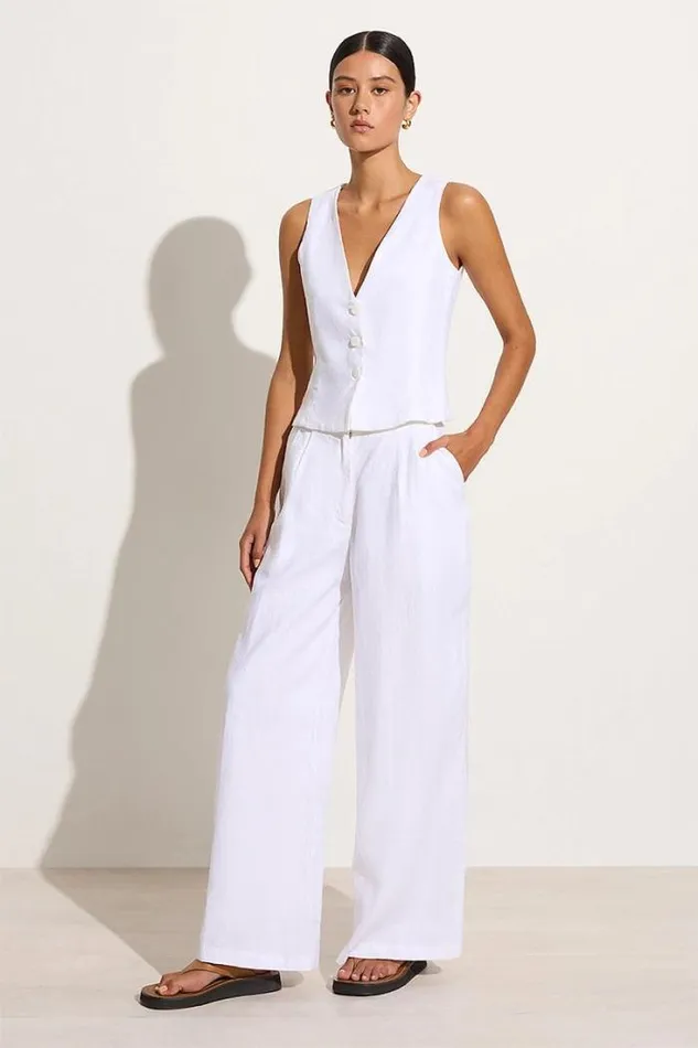 Women Faithfull The Brand Tops Salome Top White