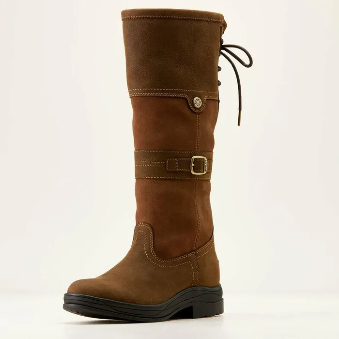 Women Fashion Boots Ariat Langdale Waterproof Boot Java