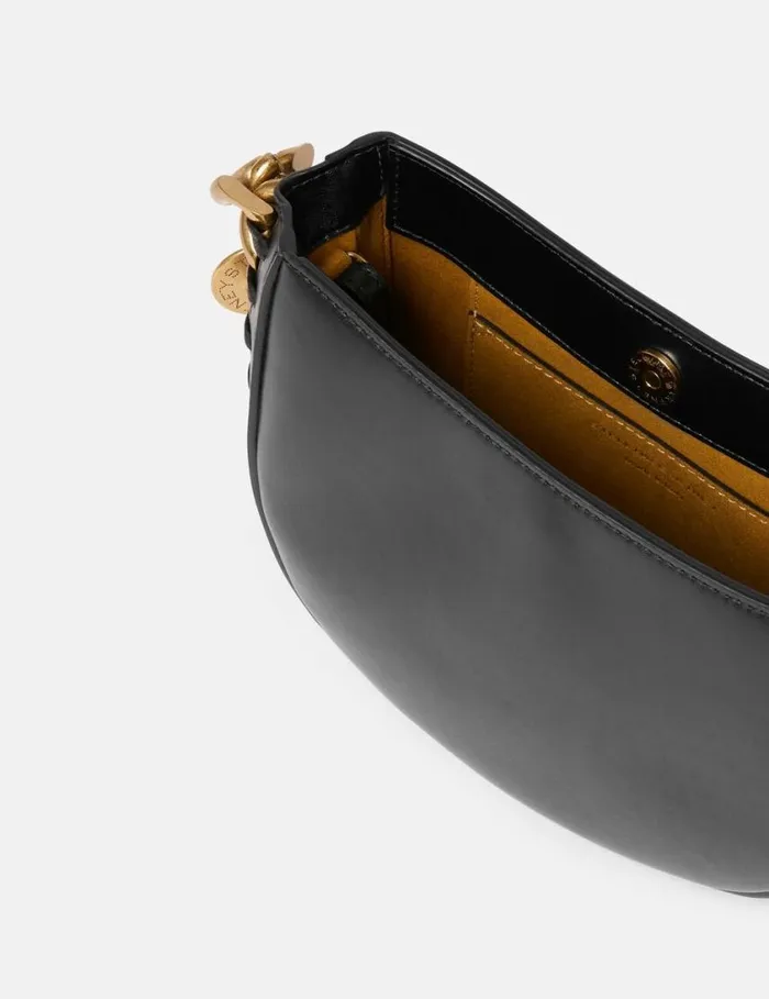 Women Frayme Small Shoulder Bag Black Stella McCartney Mini Bags And Clutches