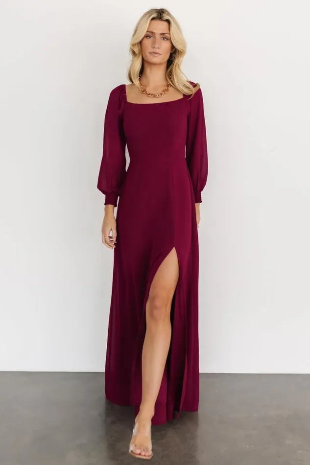 Women Giselle Maxi Dress Mulberry Baltic Born Maxi Dresses
