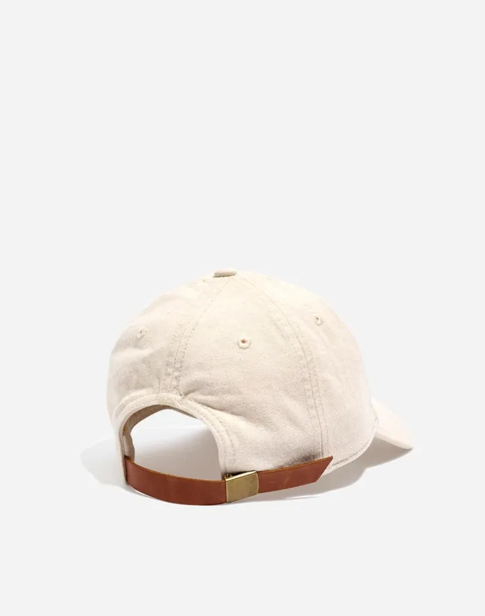 Women Hats Madewell Organic Cotton BrokenIn Baseball Cap Alabaster