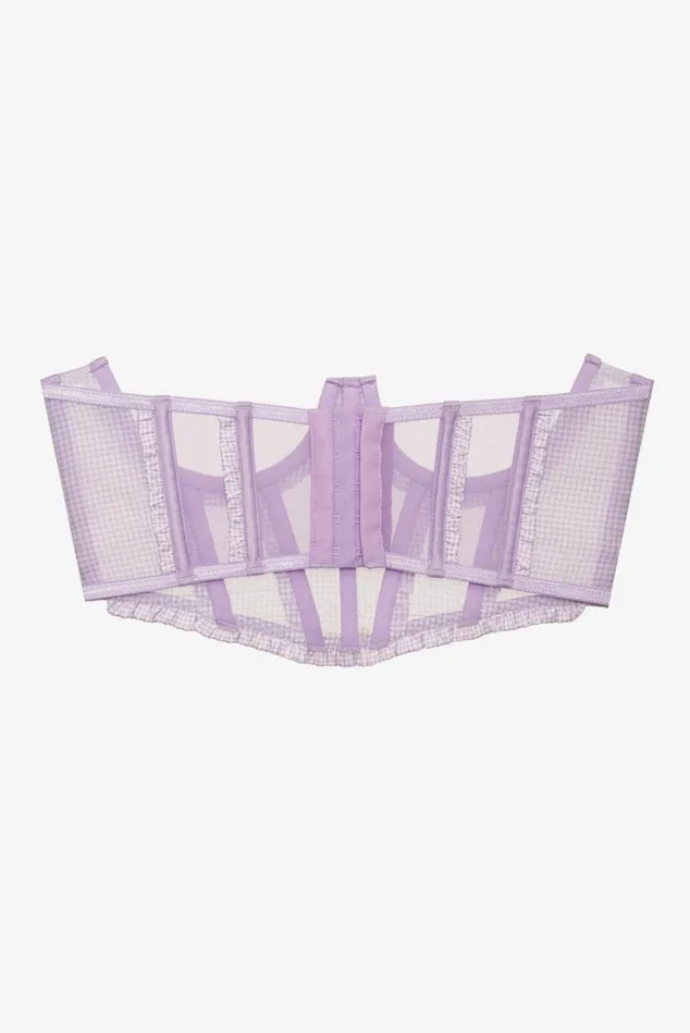 Women Heart Wreath Corset Purple For Love and Lemons Lingerie Women Heart Wreath Corset Purple For Love and Lemons Lingerie