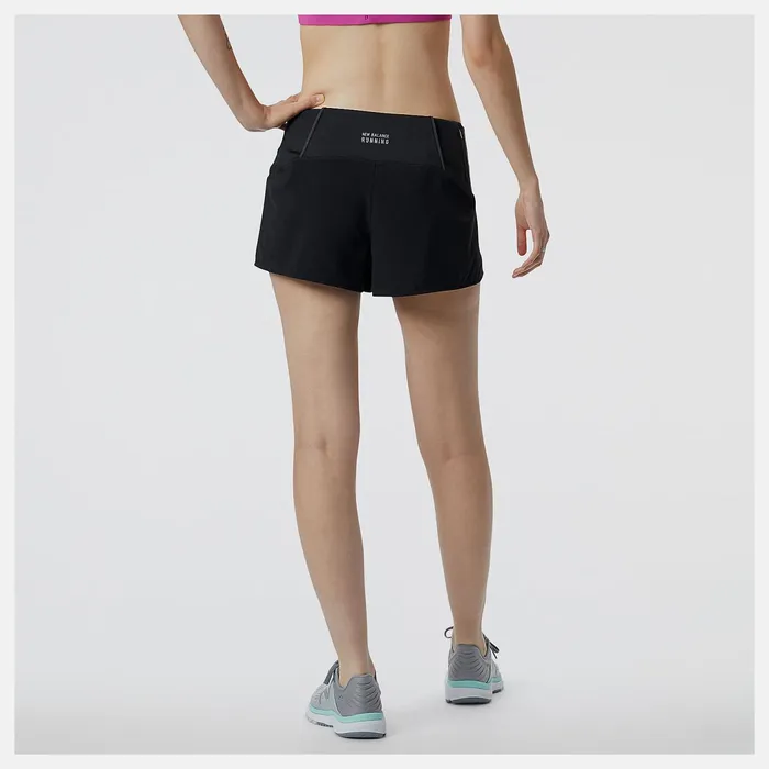 Women Impact Run 3in Short Black New Balance Shorts