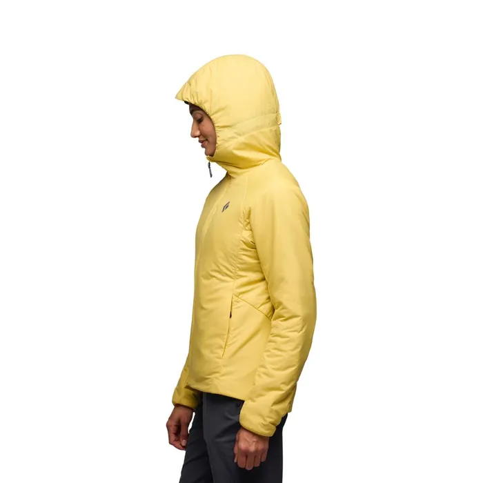 Women Insulation Black Diamond First Light Stretch Hoody