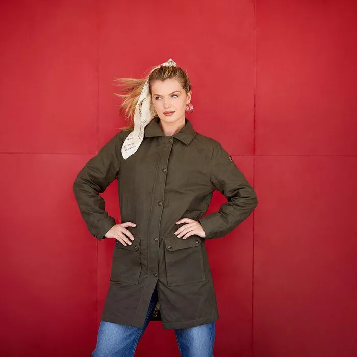 Women Jackets and Vests Ariat Cloverfield Coat Earth Women Jackets and Vests Ariat Cloverfield Coat Earth