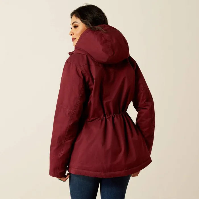 Women Jackets and Vests Ariat Grizzly 20 Parka Tawny Port Women Jackets and Vests Ariat Grizzly 20 Parka Tawny Port