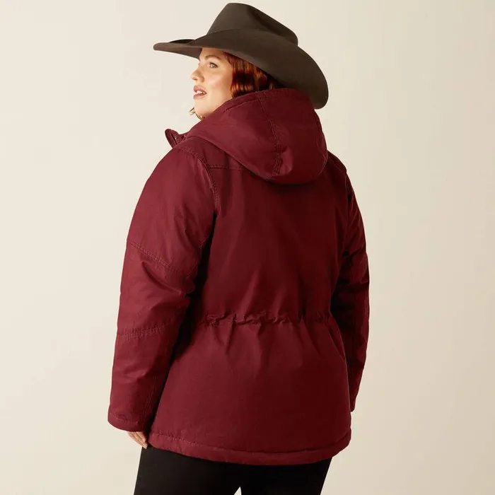 Women Jackets and Vests Ariat Grizzly 20 Parka Tawny Port Women Jackets and Vests Ariat Grizzly 20 Parka Tawny Port