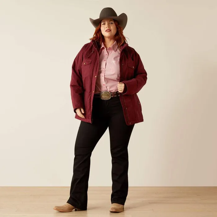 Women Jackets and Vests Ariat Grizzly 20 Parka Tawny Port Women Jackets and Vests Ariat Grizzly 20 Parka Tawny Port