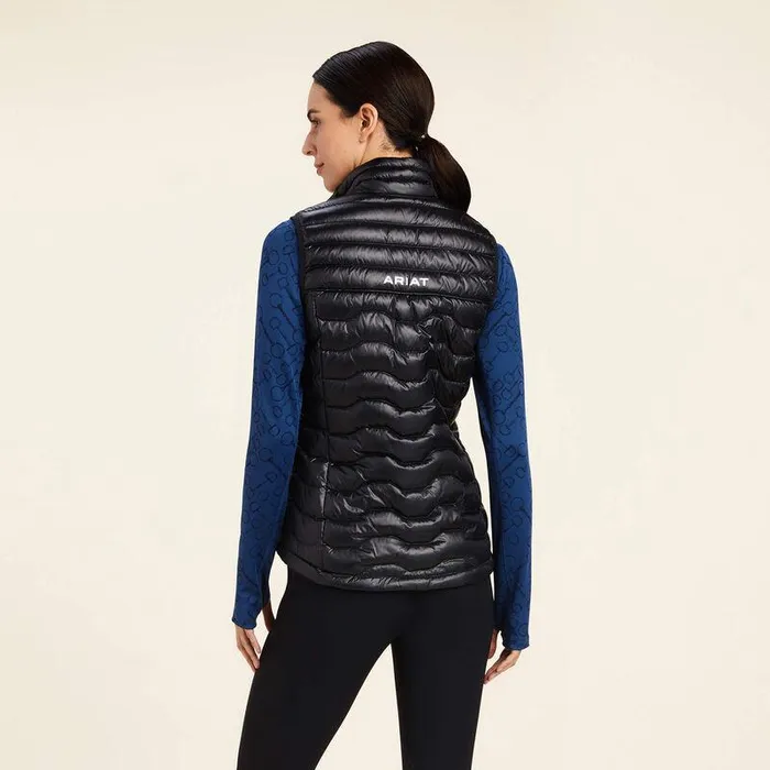 Women Jackets and Vests Ariat Ideal Down Vest Ir Black