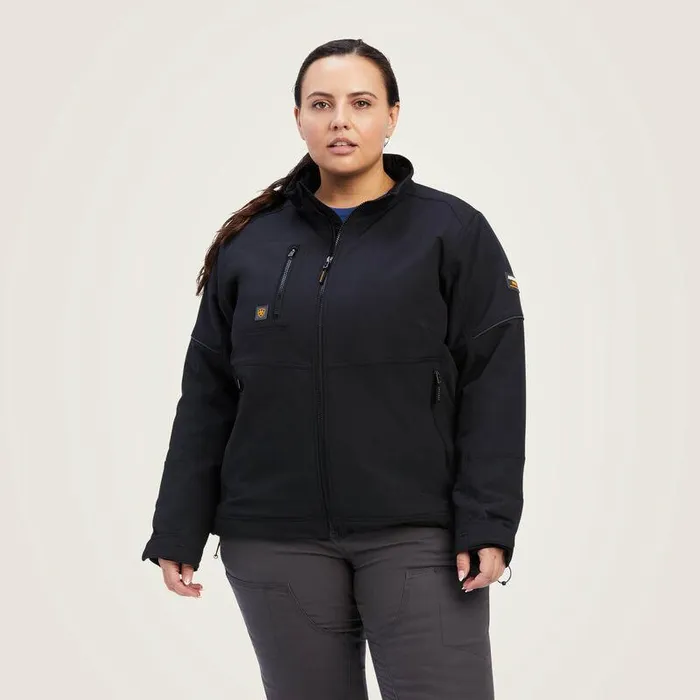 Women Jackets and Vests Ariat Rebar DriTEK DuraStretch Insulated Jacket Black Women Jackets and Vests Ariat Rebar DriTEK DuraStretch Insulated Jacket Black