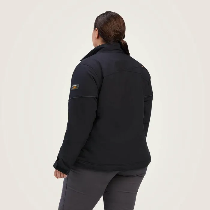 Women Jackets and Vests Ariat Rebar DriTEK DuraStretch Insulated Jacket Black Women Jackets and Vests Ariat Rebar DriTEK DuraStretch Insulated Jacket Black