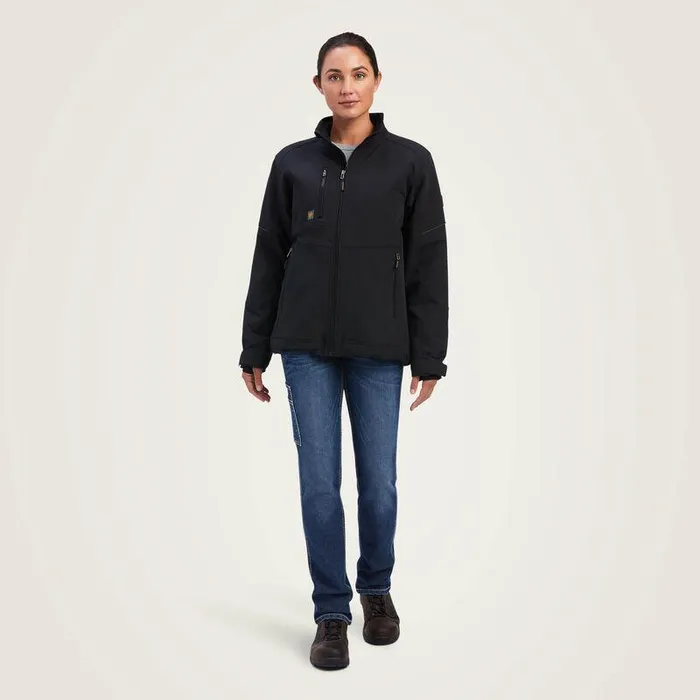 Women Jackets and Vests Ariat Rebar DriTEK DuraStretch Insulated Jacket Black Women Jackets and Vests Ariat Rebar DriTEK DuraStretch Insulated Jacket Black