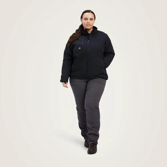 Women Jackets and Vests Ariat Rebar DriTEK DuraStretch Insulated Jacket Black Women Jackets and Vests Ariat Rebar DriTEK DuraStretch Insulated Jacket Black