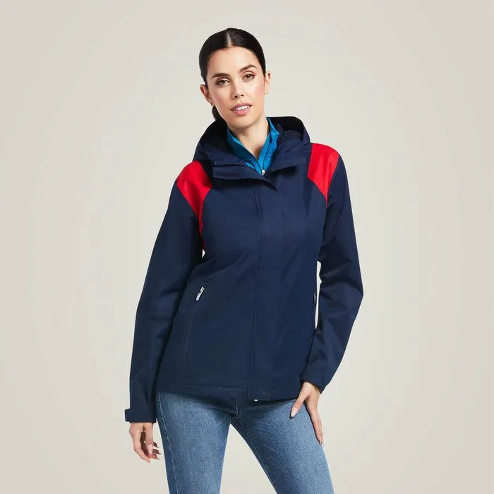 Women Jackets and Vests Ariat Spectator Waterproof Jacket Team
