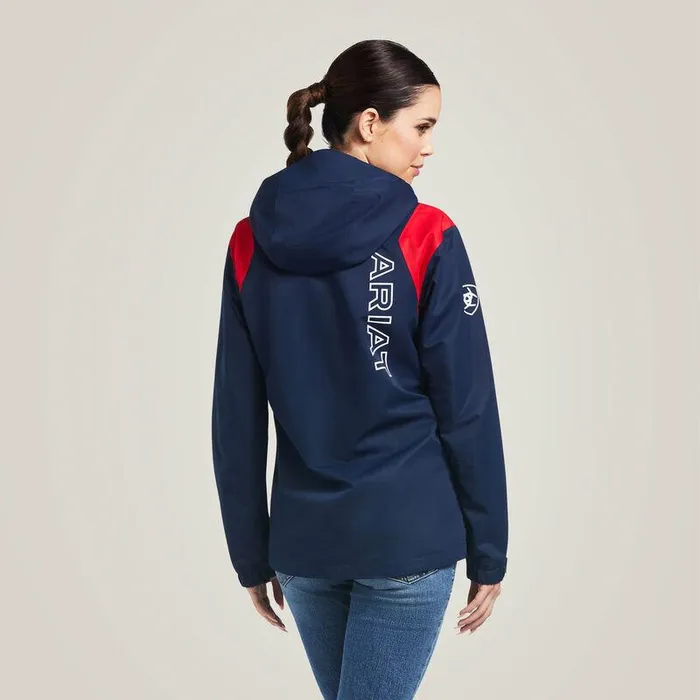 Women Jackets and Vests Ariat Spectator Waterproof Jacket Team Women Jackets and Vests Ariat Spectator Waterproof Jacket Team