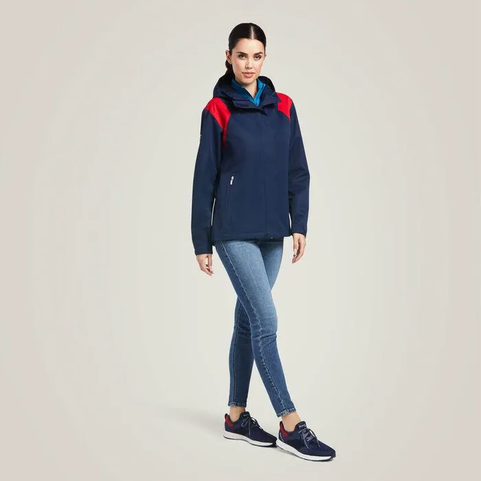 Women Jackets and Vests Ariat Spectator Waterproof Jacket Team Women Jackets and Vests Ariat Spectator Waterproof Jacket Team