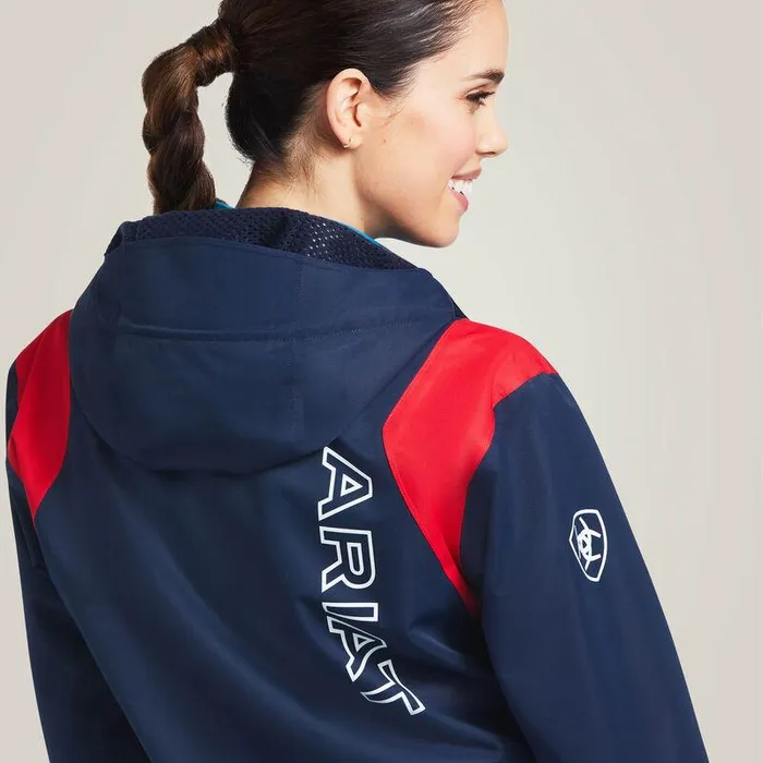 Women Jackets and Vests Ariat Spectator Waterproof Jacket Team Women Jackets and Vests Ariat Spectator Waterproof Jacket Team