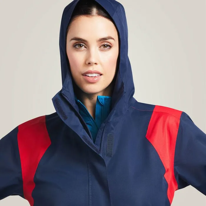 Women Jackets and Vests Ariat Spectator Waterproof Jacket Team Women Jackets and Vests Ariat Spectator Waterproof Jacket Team